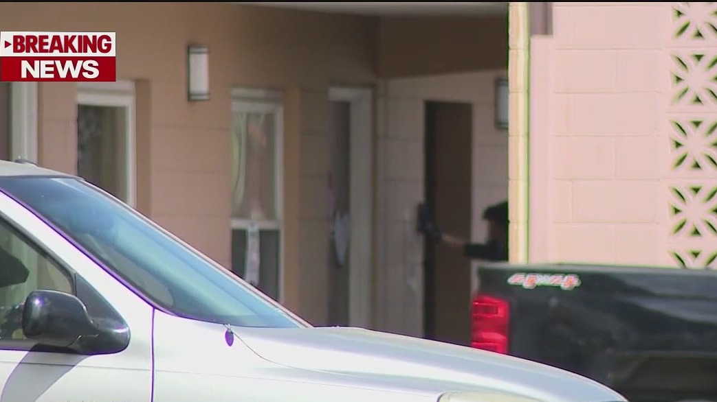 Crime scene investigation at Kissimmee motel