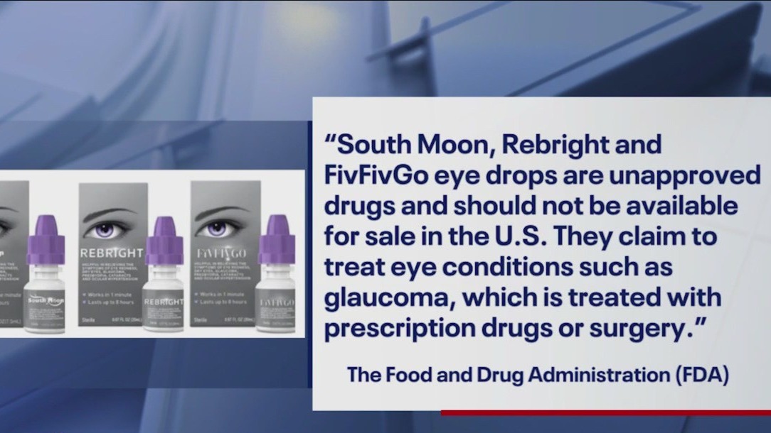 FDA warns over contaminated copycat eye drops FOX 5 New York
