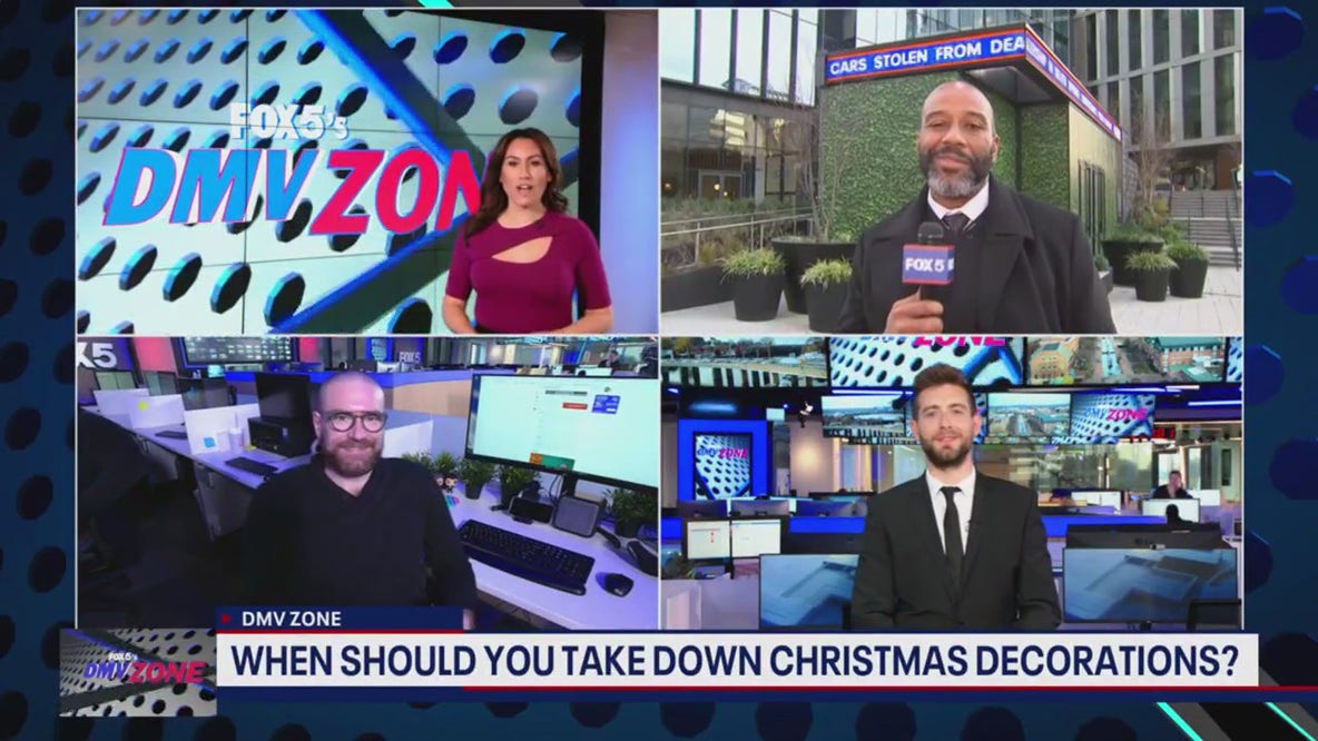 When should you take down Christmas decorations?