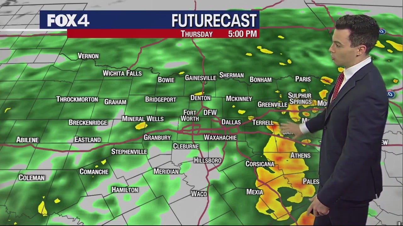 Dallas weather Nov. 8 afternoon forecast FOX 4 DallasFort Worth