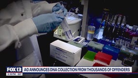 Washington AG announces DNA collection from thousands of offenders