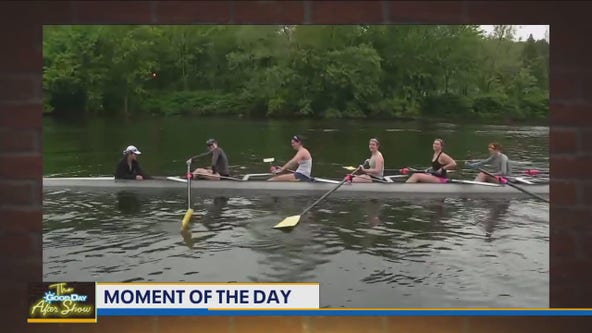 Moment of the Day: Jenn the Rowing Coach