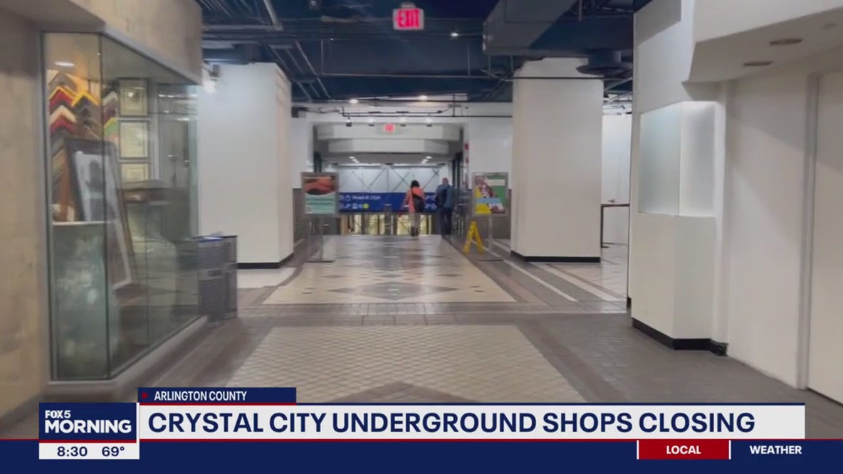 Crystal City Underground mall to close later this year