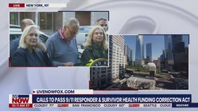 "Help our Heroes": Sen. Schumer calls on Congress to pass health funding for 9/11 first responders