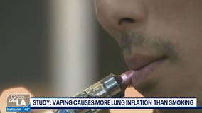 Vaping could be more harmful to lungs than smoking cigarettes