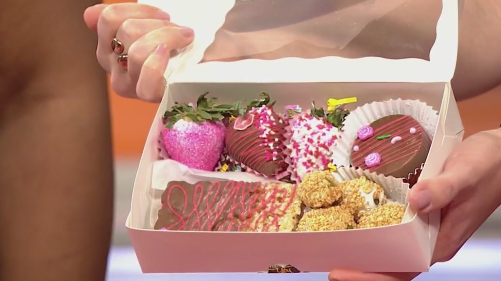 Colorful Berries offers handcrafted treats for Valentine's Day