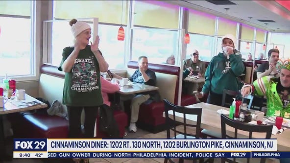 Breakfast With Bob: Local diner packed with Eagles fans after championship win