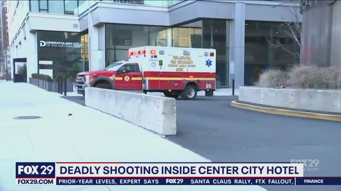 Man shot in the head inside Center City hotel