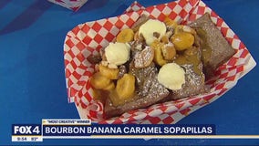 State Fair of Texas: Bourbon Banana Caramel Sopapillas