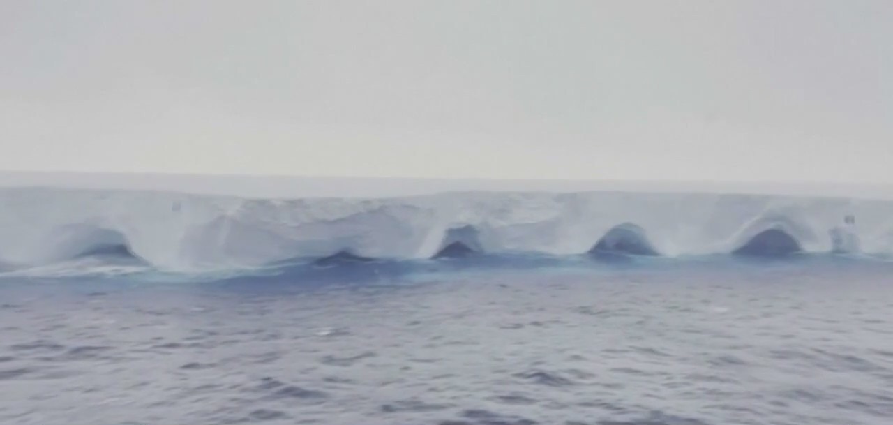 World's largest iceberg is moving in the Antarctic Ocean