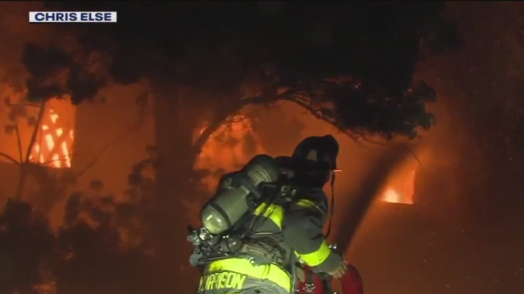 Fire at Concord building under renovations closes roads during cleanup