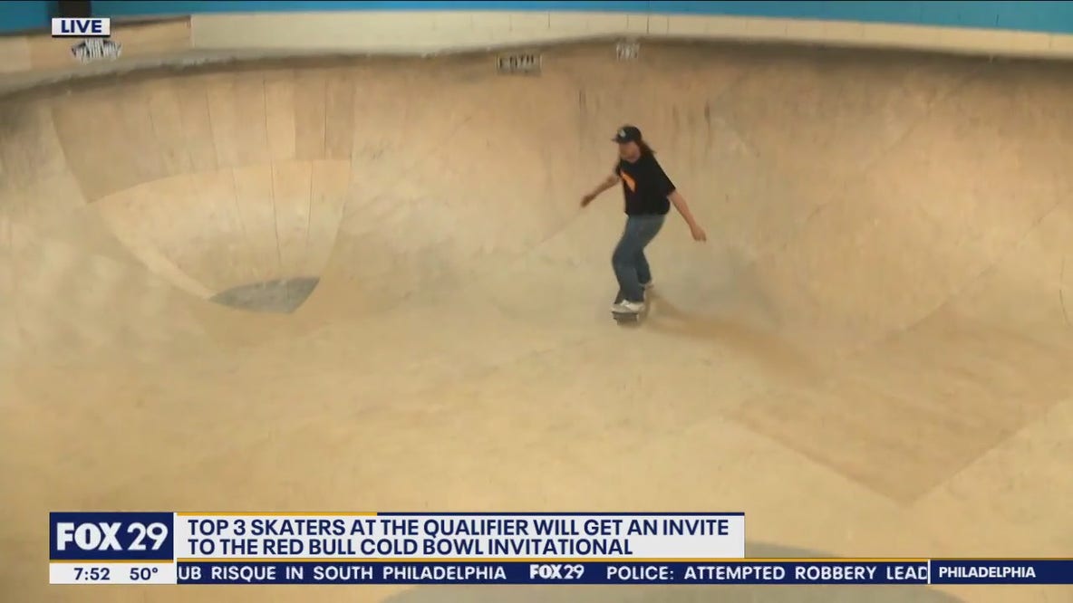 Red Bull Cold Bowl skateboarding competition kicks off in South Philadelphia