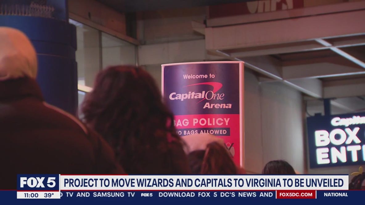 Virginia Gov. Youngkin expected to announce project to move Wizards, Capitals to Alexandria