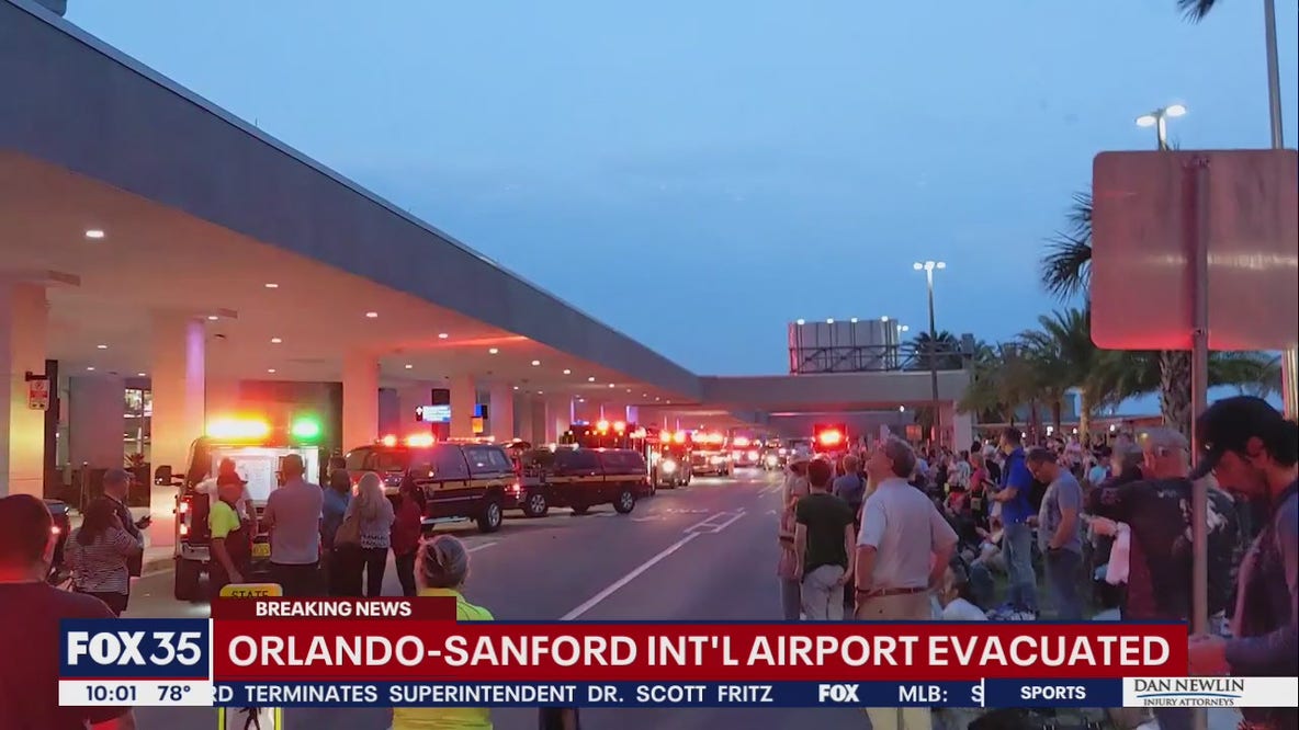 Sanford airport evacuated
