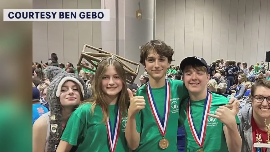 Dunedin middle schoolers headed to Odyssey of the Mind competition