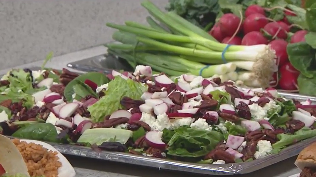 Czapski's Kitchen baby kale medley salad