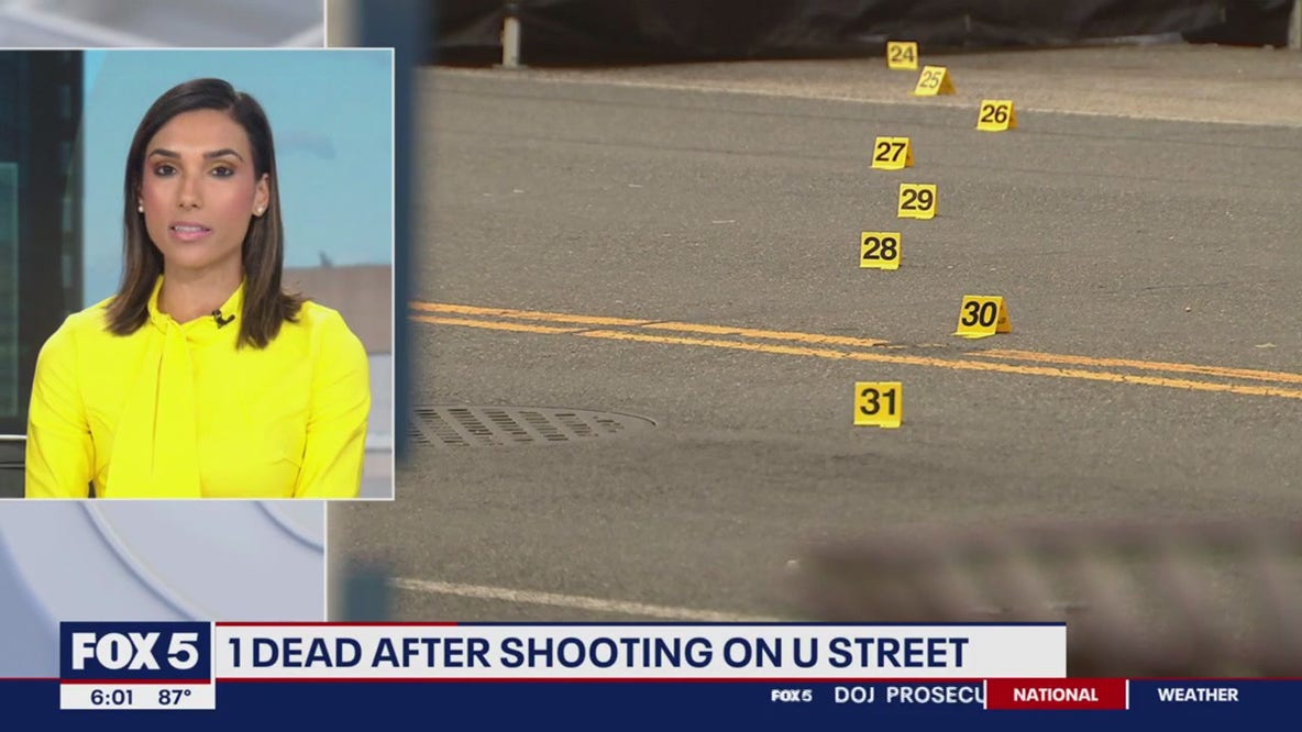 1 dead after shooting on U Street