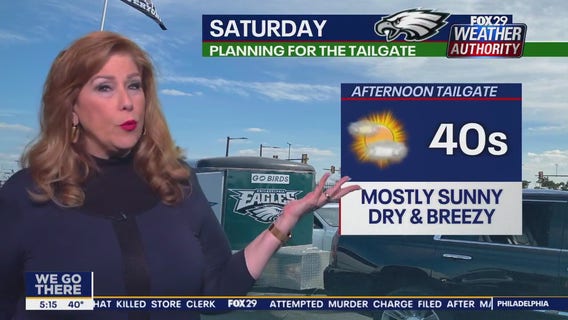 Weather Authority: Friday, 5 a.m. forecast