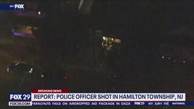 Heavy police activity in Hamilton Township as reports say officer shot