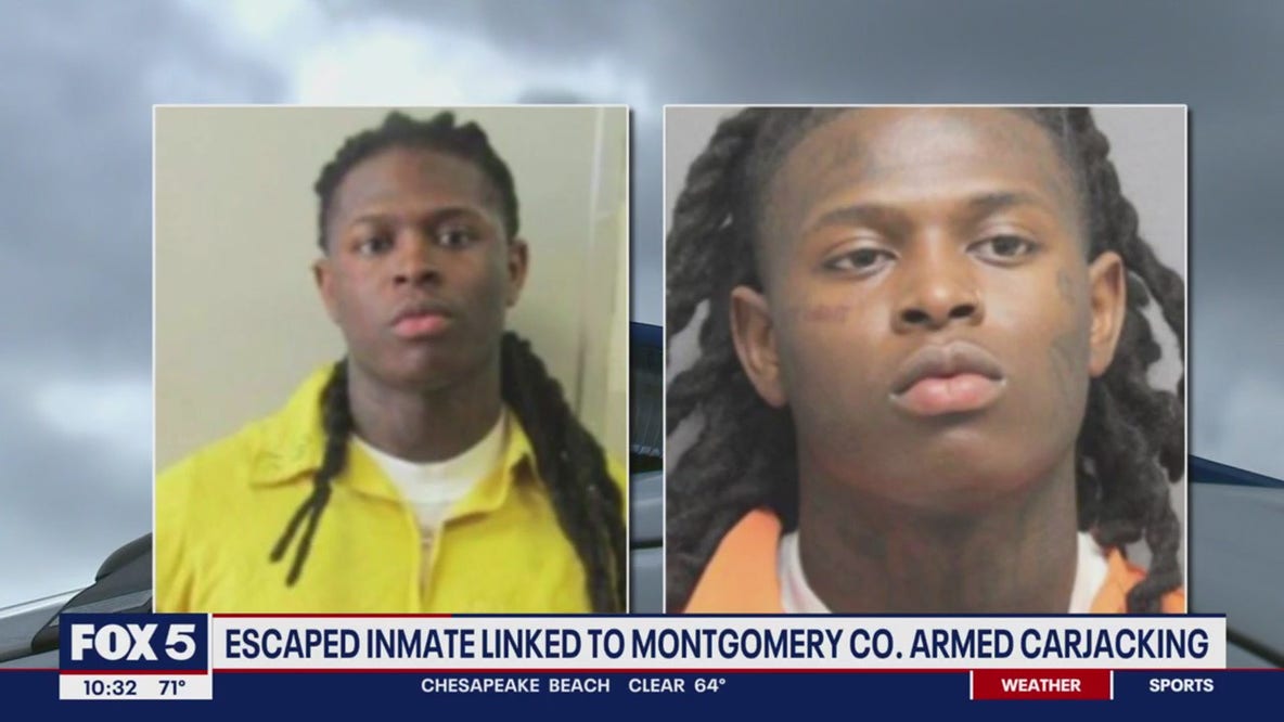 Escaped inmate linked to Montgomery Co. armed carjacking
