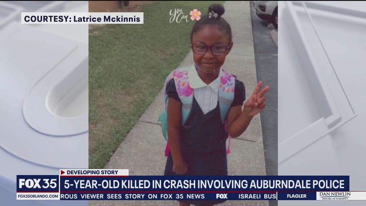 Child dies in crash involving Florida police