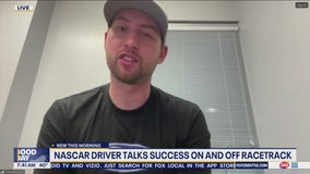 NASCAR driver talks success and off racetrack