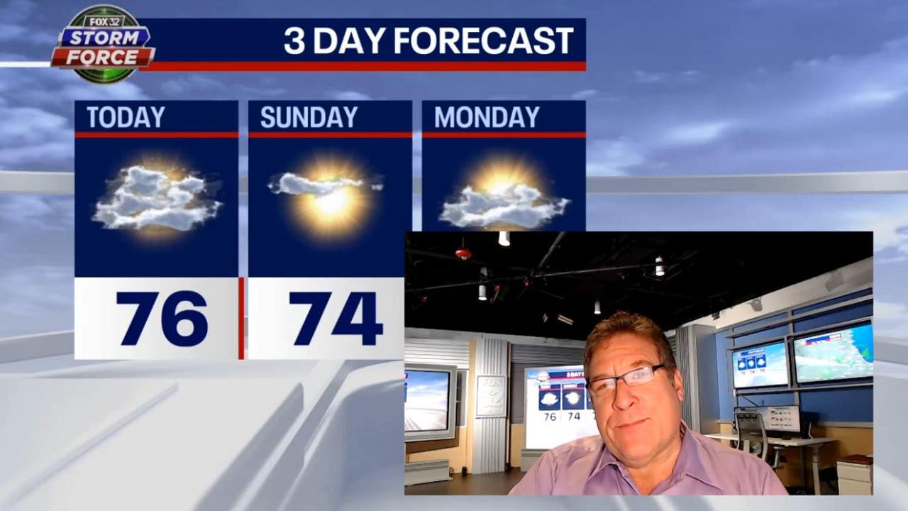 Chicago weather: Cool temps roll in with sunshine for days | FOX 32 Chicago