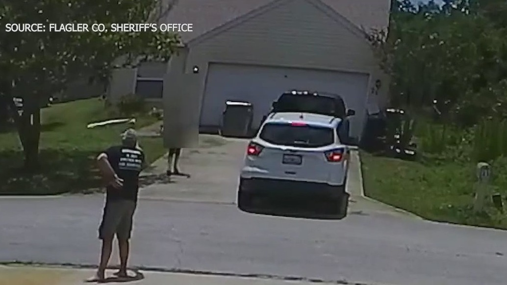 Man pointed gun at person, deputies say