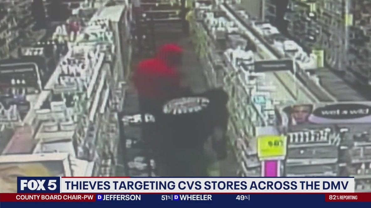 Thieves continue to target CVS stores across the DC region