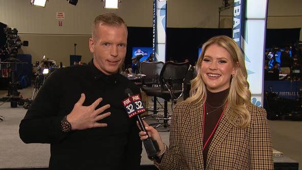 NFL Combine: NBC Sports' Chris Simms explains to FOX 32's Cassie Carlson why Justin Fields has done enough to warrant trading the first pick