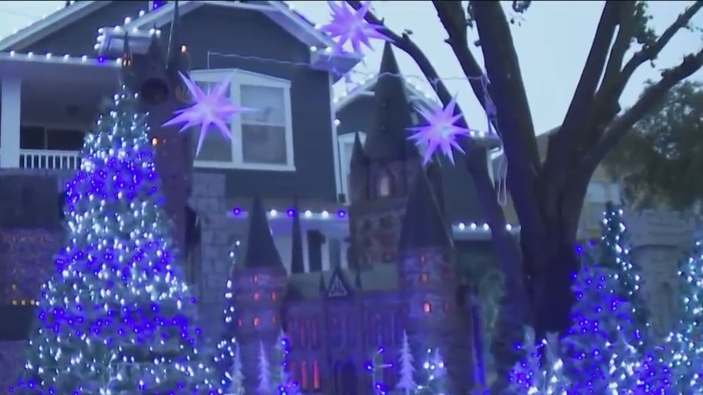 Harry Potter themed house brings holiday magic to Austin spectators, local charities