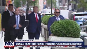 Trump to return to NYC for deposition in civil lawsuit | LiveNOW from FOX
