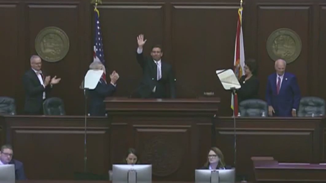 DeSantis opens legislative session with State of the State address