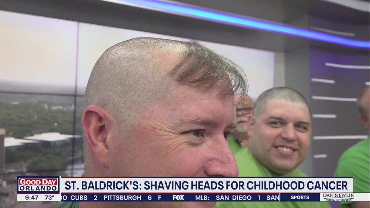 St. Baldrick's: Shaving heads for childhood cancer