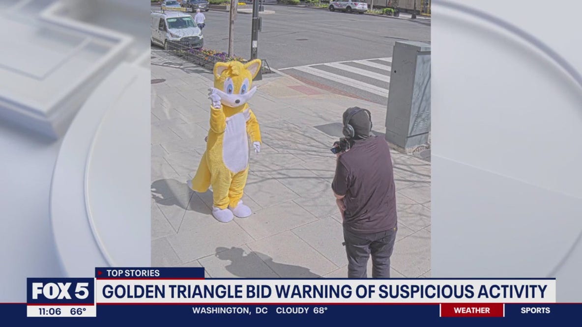 'A dead man walking': Person dressed in fox costume threatens security guard in D.C.