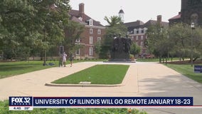 University of Illinois to start spring semester remotely amid surge in COVID cases