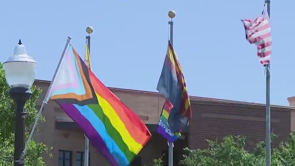 City of Tempe Pride flag torn down, burned