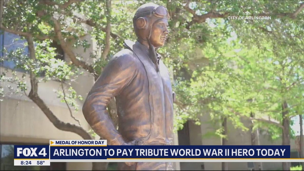 Arlington hero honored on National Medal of Honor Day