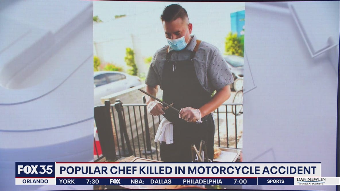 Popular Orlando chef killed in motorcycle accident