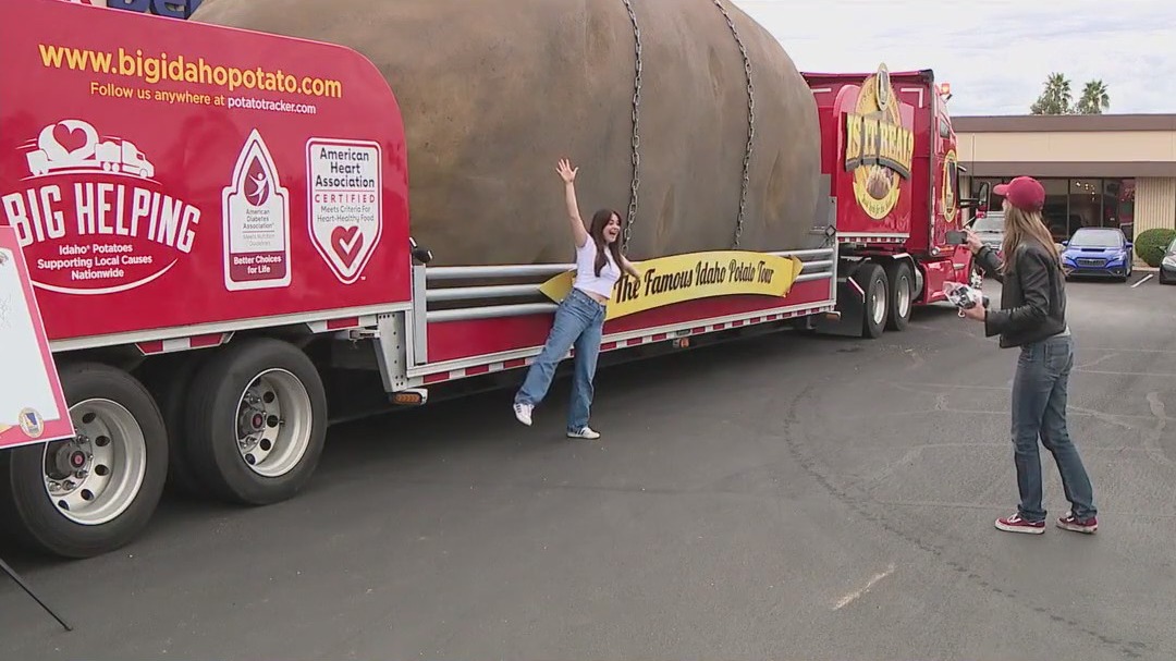 4-ton potato truck comes to Scottsdale