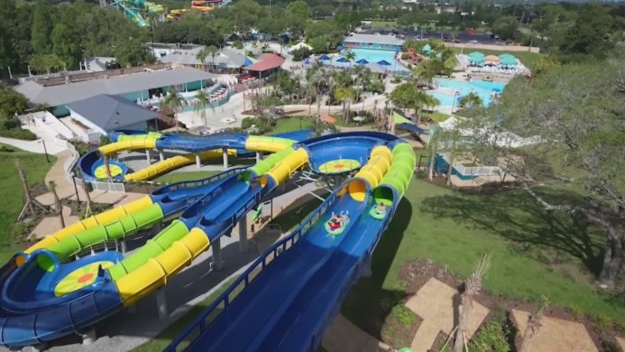 Rapid Racer: New water slide open at Adventure Island