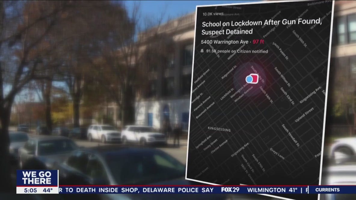 Gun found inside locker prompts lockdown at Philadelphia charter school