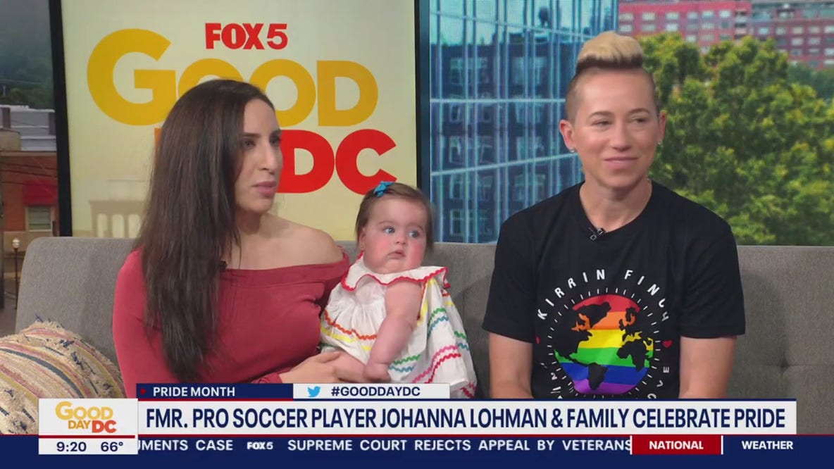 Joanna Lohman & family celebrate pride