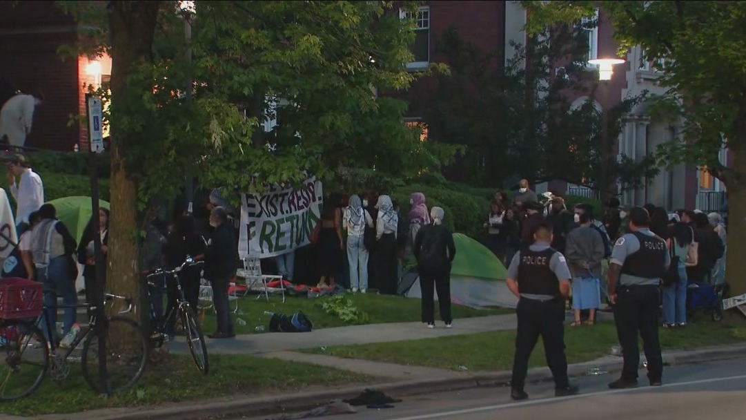 Pro-Palestinian protesters take over UChicago campus building