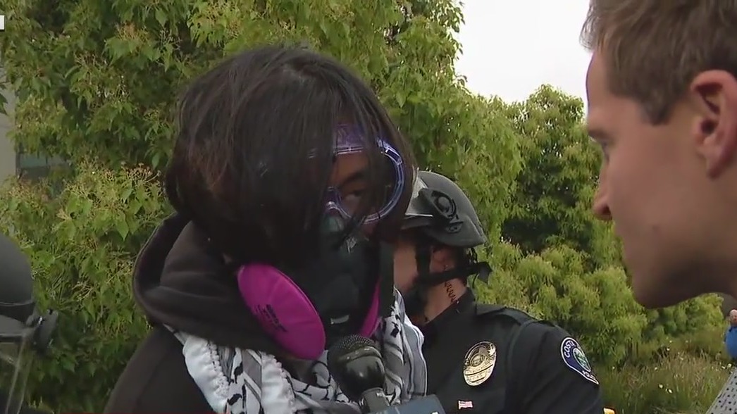 UC Irvine protesters arrested on live TV