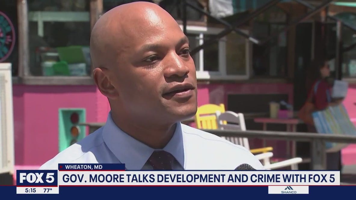 Gov. Wes Moore discusses development and crime in Wheaton
