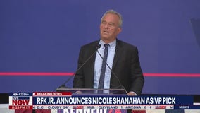 RFK Jr. announces Nicole Shanahan as VP pick