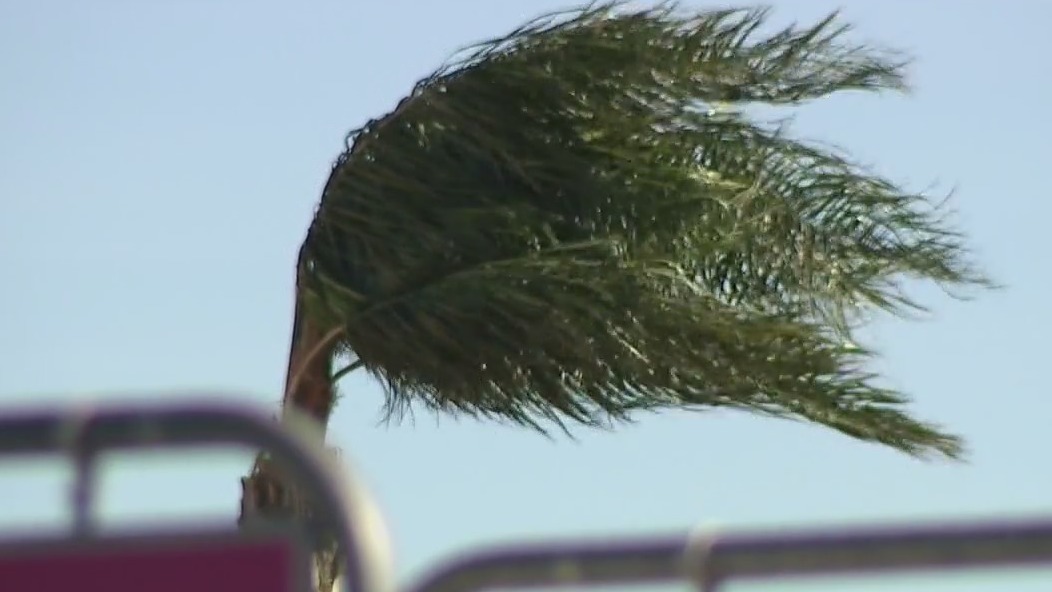 Santa Ana winds bringing blustery Thanksgiving Day in SoCal