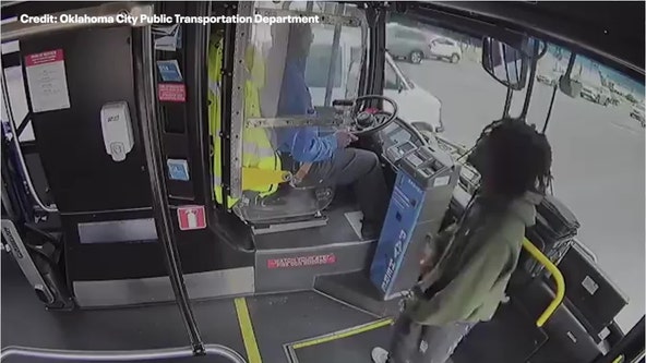 Bus driver assaulted by passenger, crashes into business