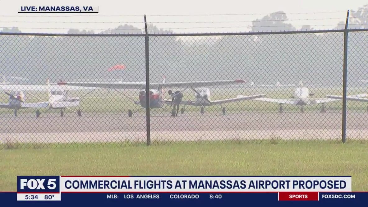 Manassas Regional Airport may start offering commercial flights soon